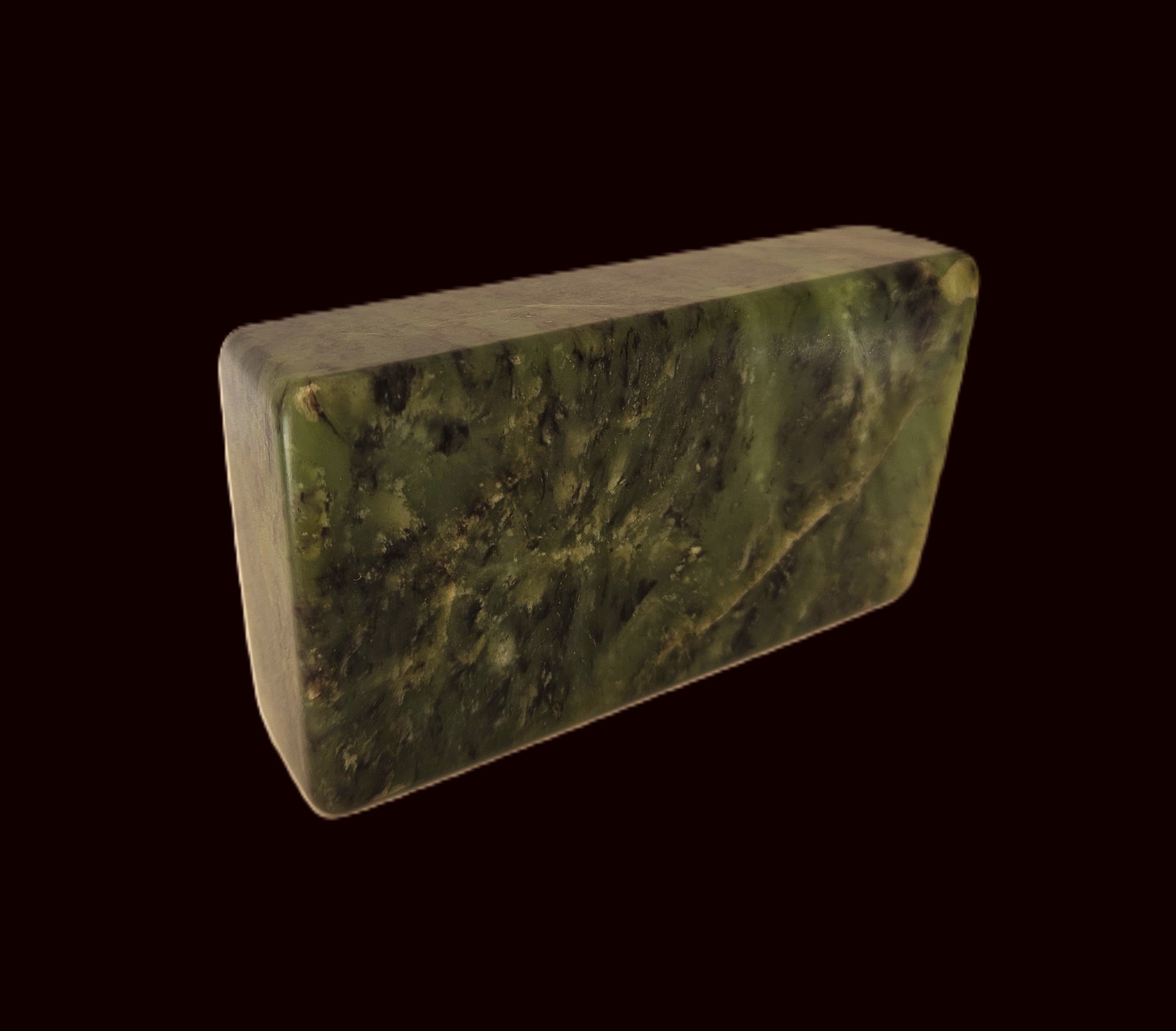 Jade tablet in rimu presentation box (IN0005)