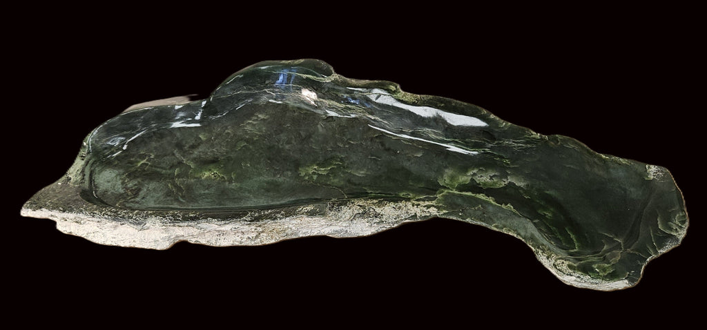 Jade dolphin bowl
