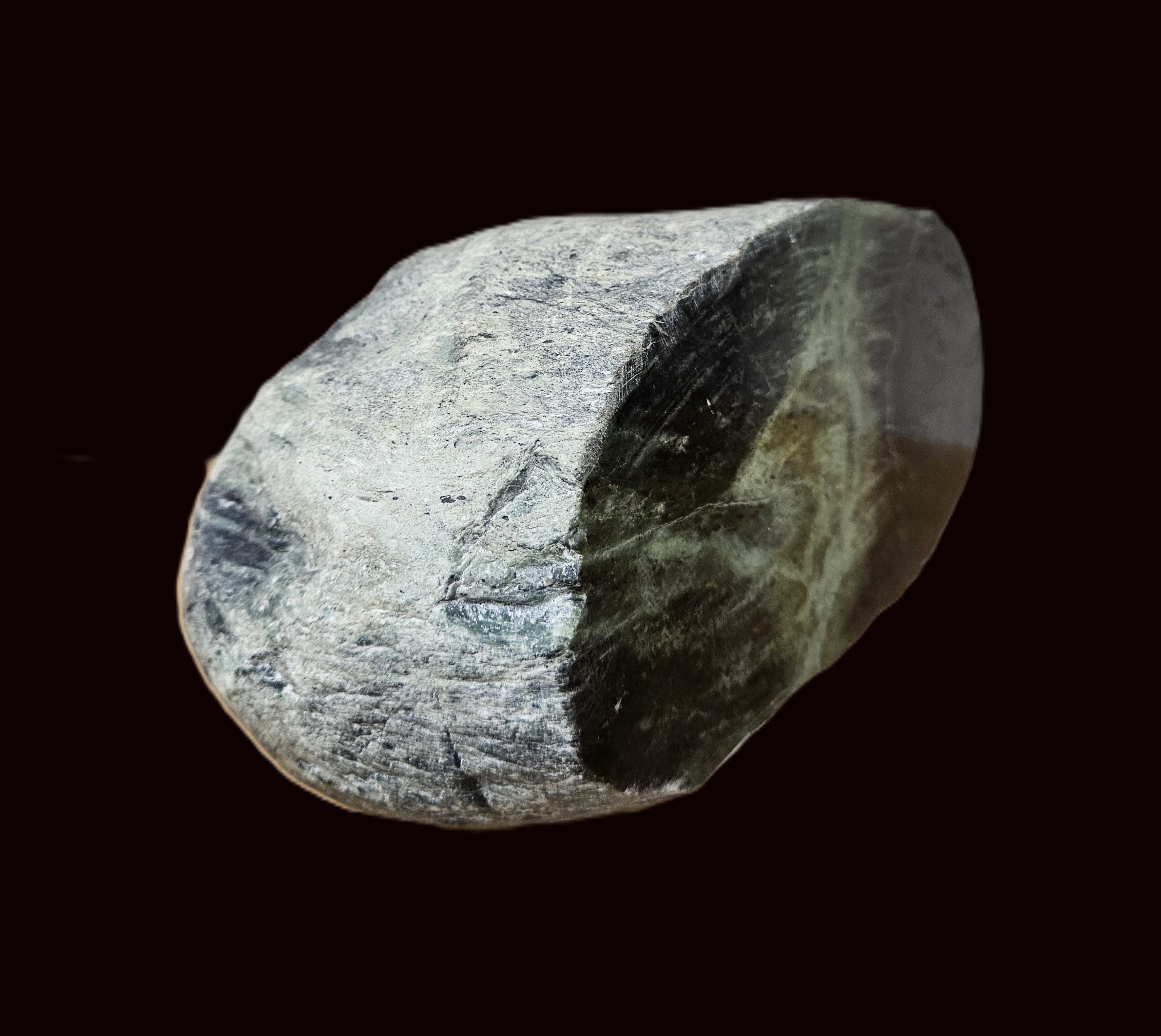 Arahura jade carvers stone, second view