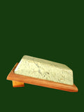 Rare Jade Ingot mounted on a rimu shoe (IN0003)