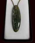 Dimple jade pendant
