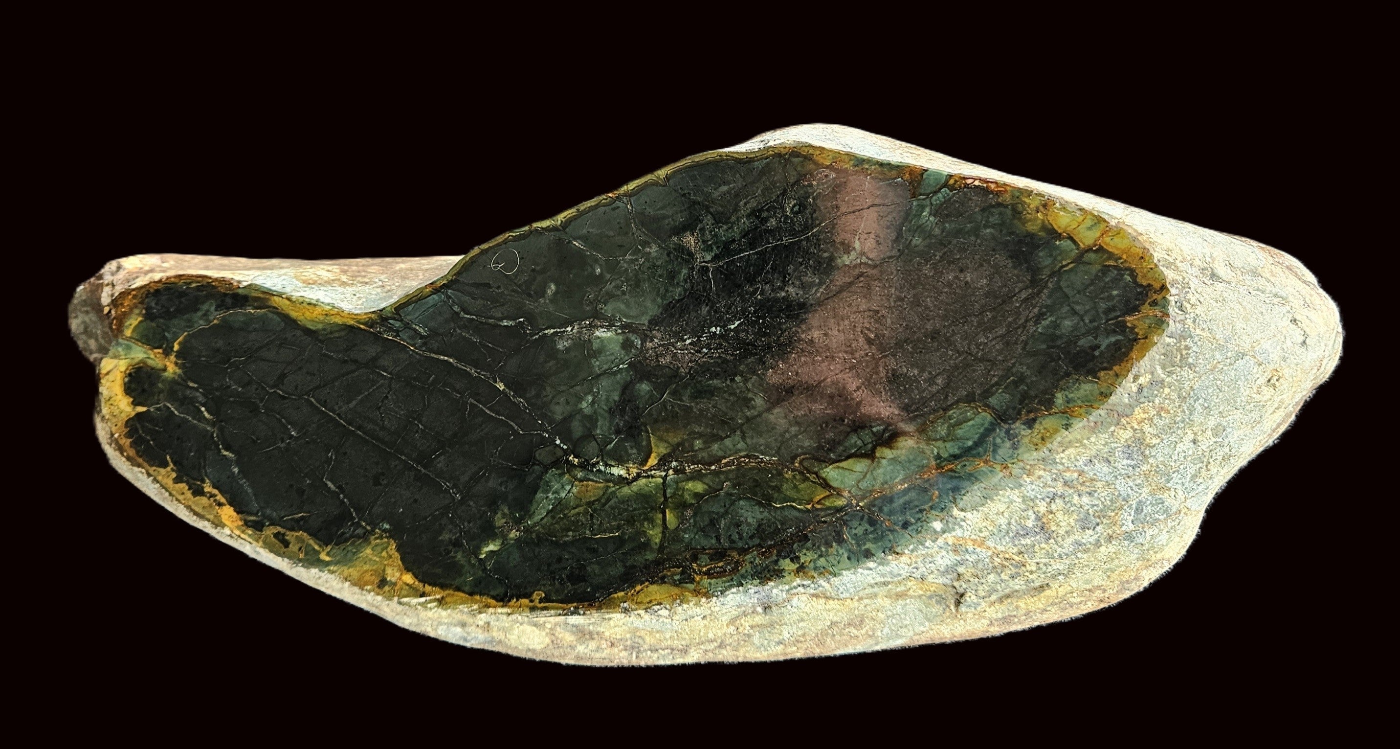 Tangiwai jade carvers stone